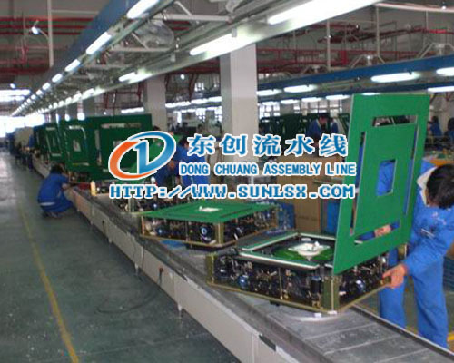 麻將機(jī)裝配線